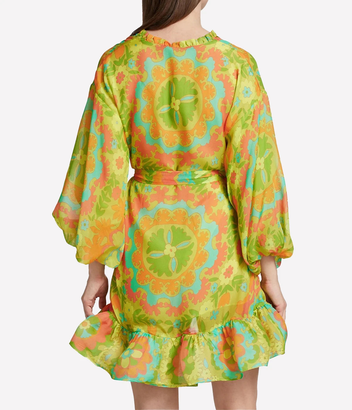 *FINAL SALE* Analia Dress in Camellia Lime