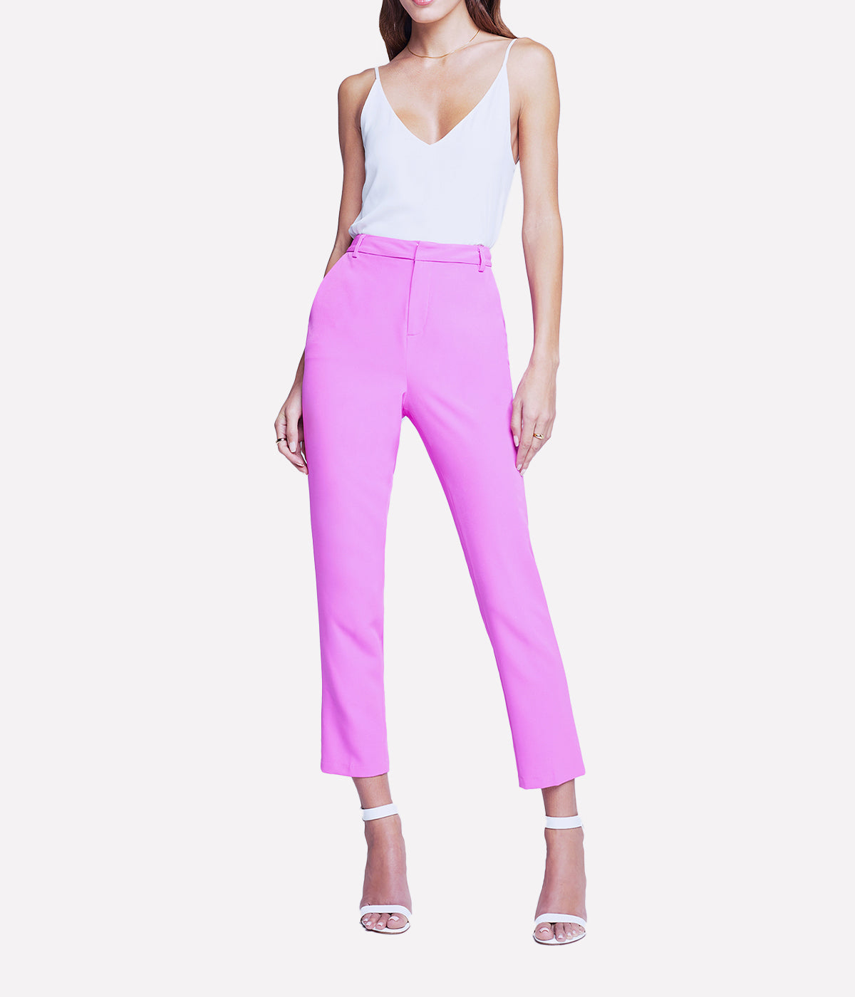 *FINAL SALE* Ludivine Trouser in Bright Violet