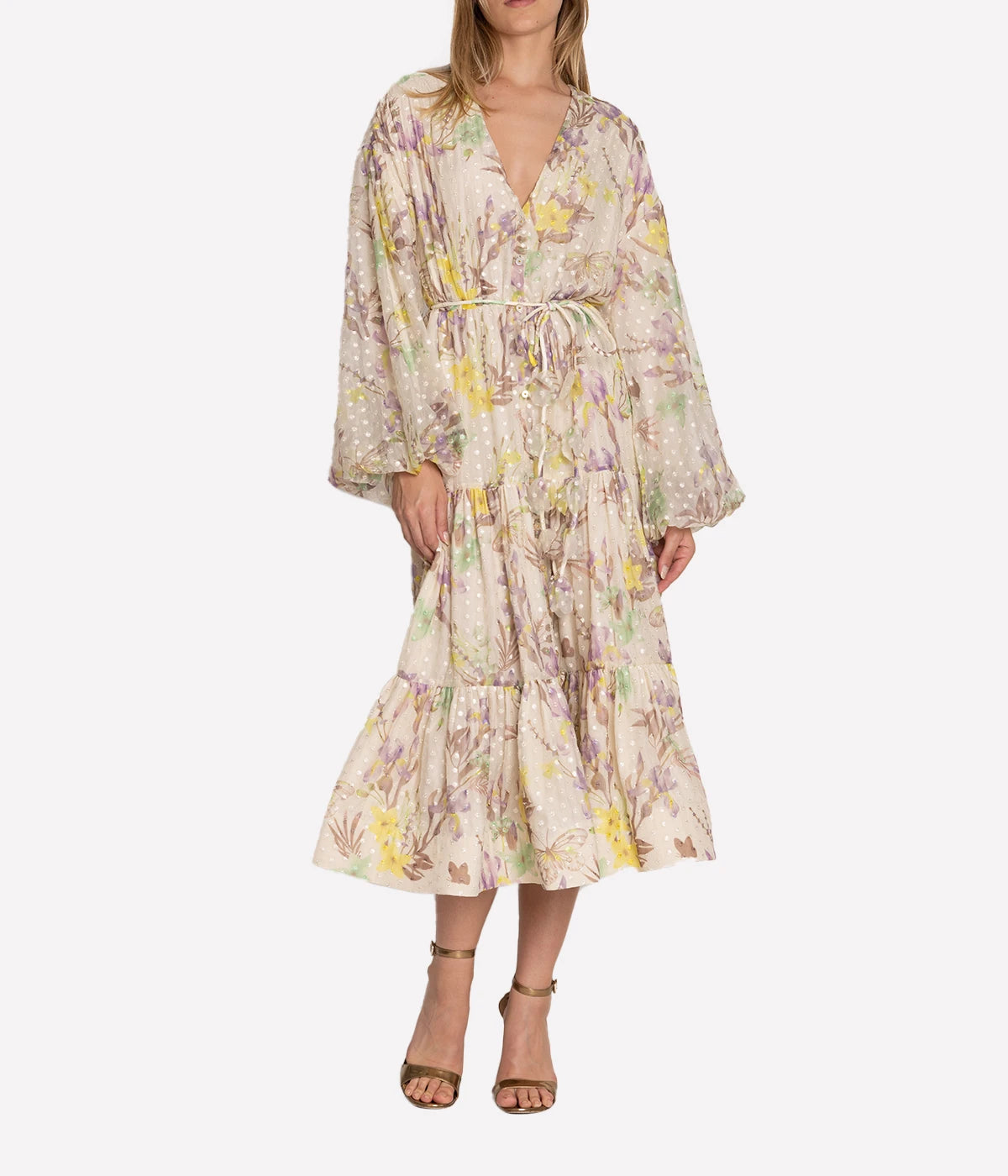 *FINAL SALE* Nicole Dress in Floral Embroidered